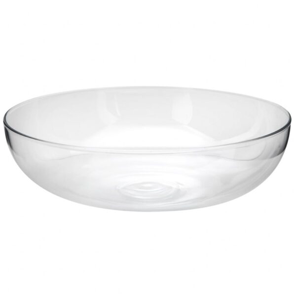 SALADEIRA VIDRO PIÃO MÉDIA 35 CM.