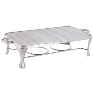 RÉCHAUD CHAPA RETANG. PRATA 02 QUEIM.