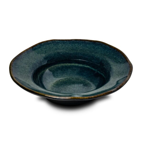 MINI PRATO RISOTO AZUL PETRÓLEO 19CM - Imagem 3