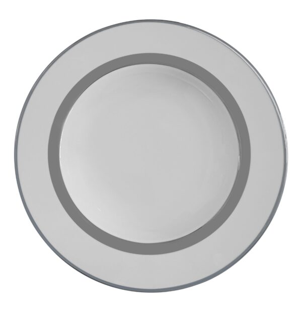 DUNAS - PRATO MESA CERÂMICA PRETO - Imagem 2