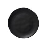 PRATO MESA PRETO FOSCO 26CM - Imagem 2