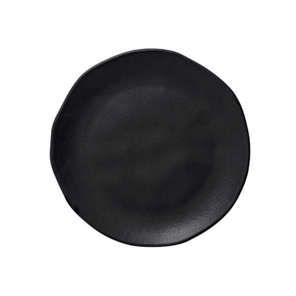 PRATO MESA PRETO FOSCO 26CM - Imagem 2