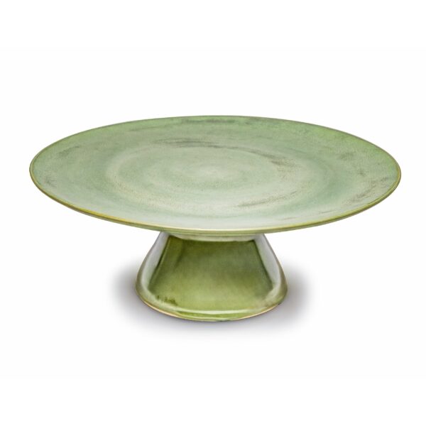 PRATO BOLO CELADON D35CM H16CM - Imagem 2