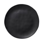 PRATO MESA PRETO FOSCO 26CM