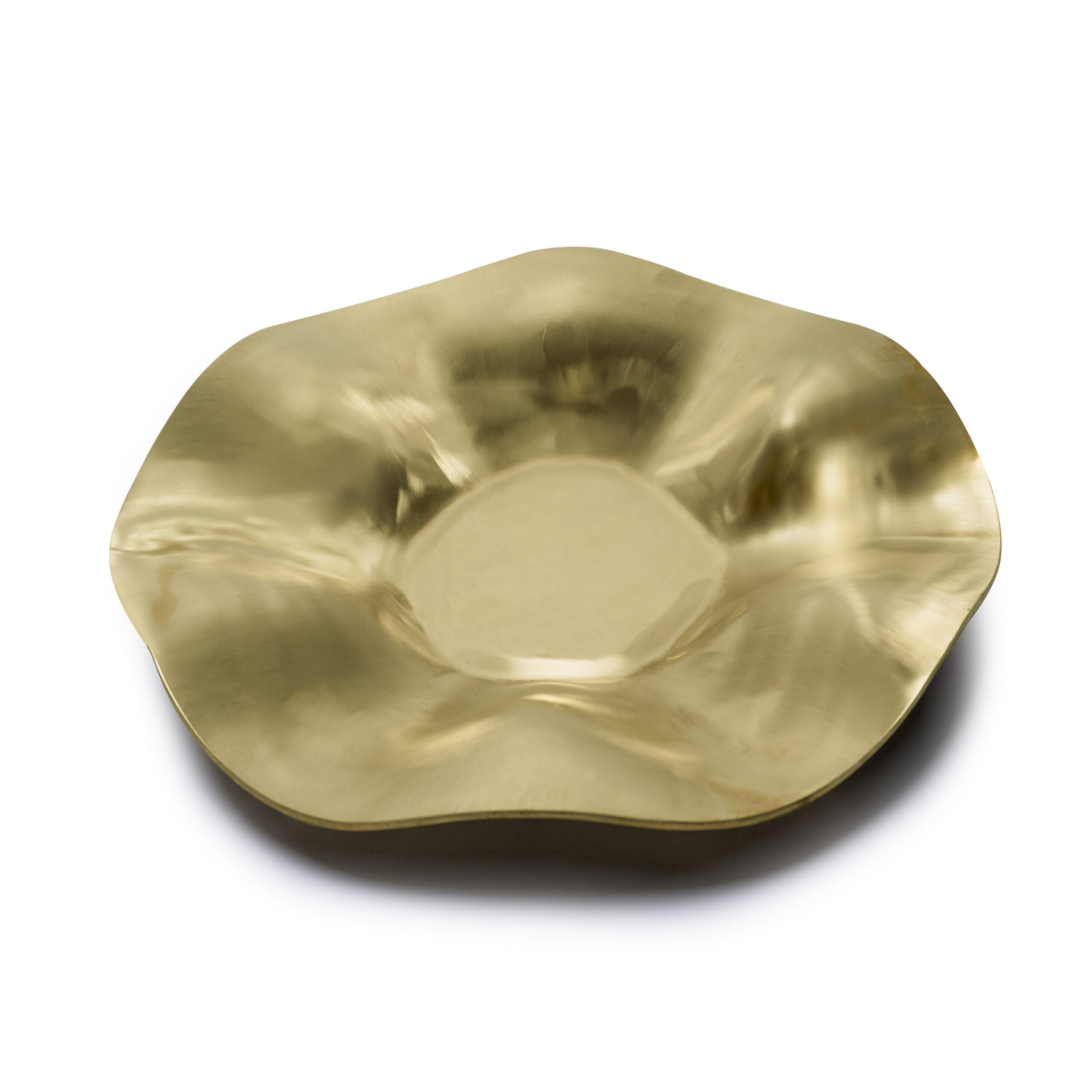 FLOR - SALADEIRA DOURADA FOSCA M D47CM