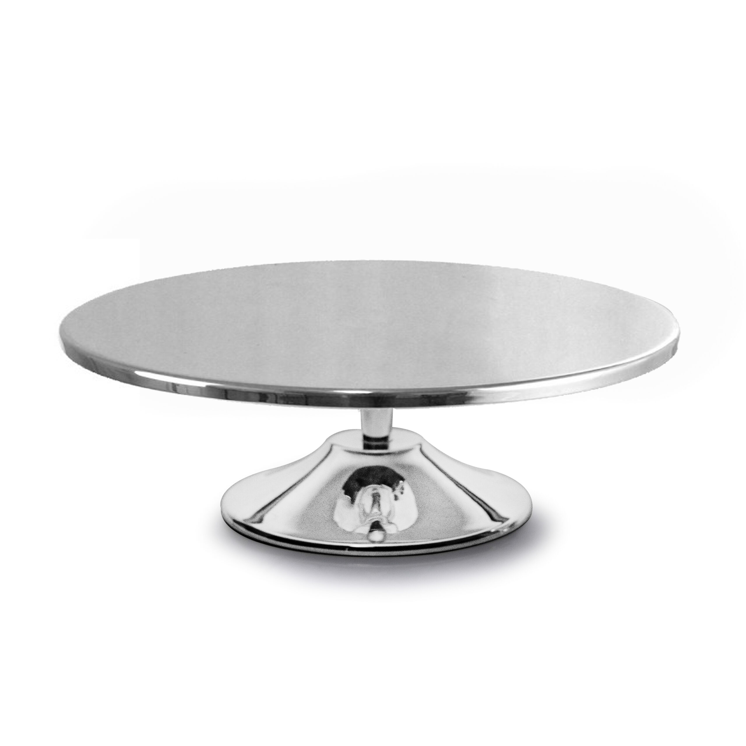 PREMIUM - PRATO PLANO C/ PÉ H10CM