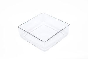 SALADEIRA VIDRO RETA 30CM ( ALT 10CM )