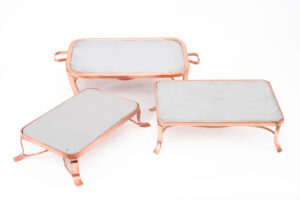 COBRE - RECHAUD PLACA RETANGULAR G