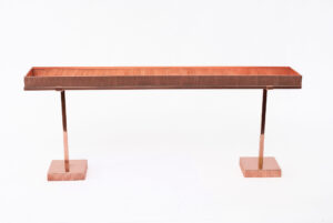 HILTON COBRE - SUPORTE PRATELEIRA H30CM