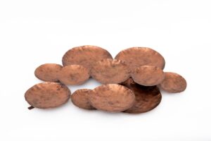 CENTRO MESA BOWL COBRE 65X50CM