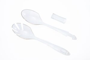 CONJ.SALADA ACRÍLICO (PAR MONTÁVEL GARFO+COLHER)