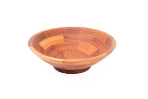 SALADEIRA CONICA MADEIRA 41CM H 12CM