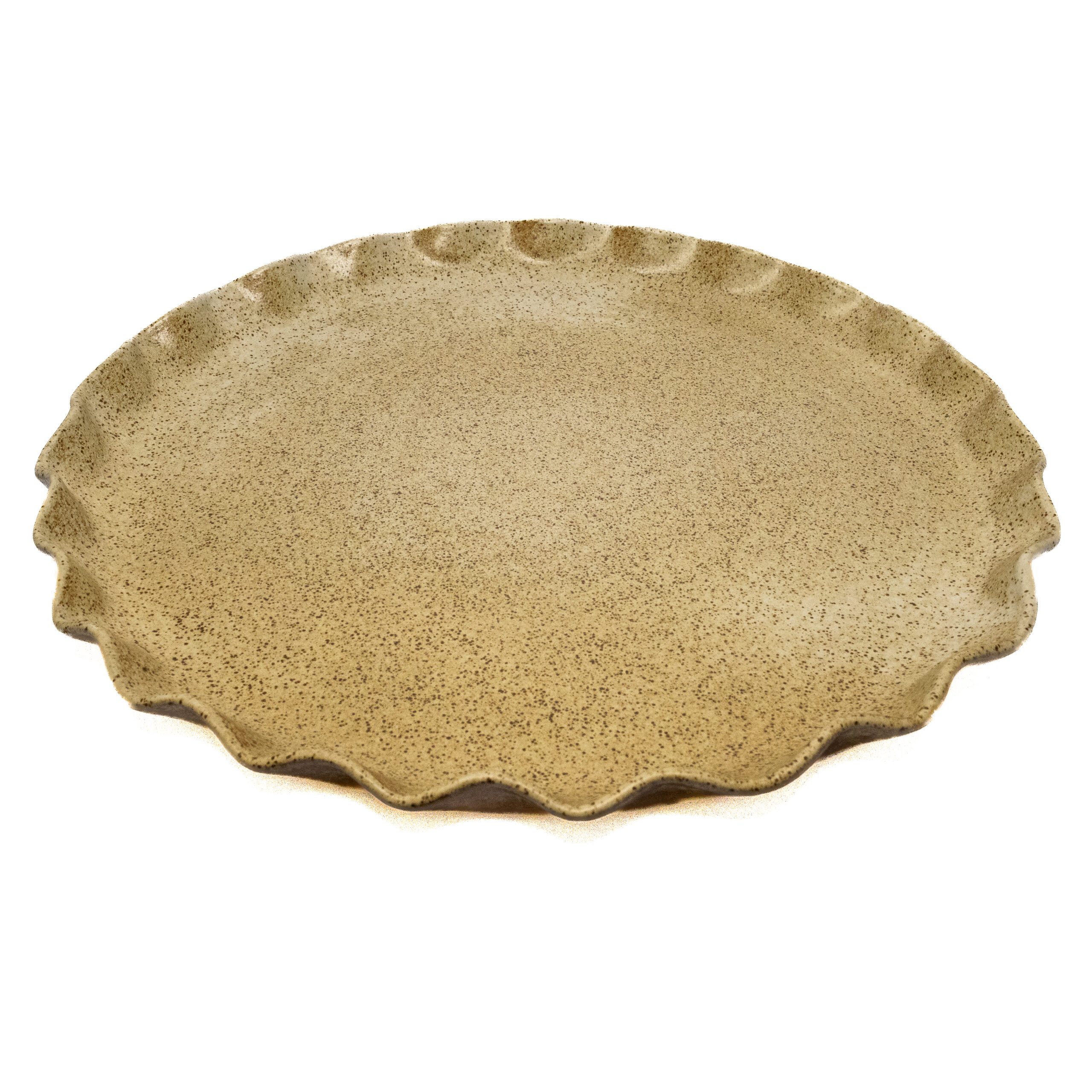 CERÂMICA TORRADA - PRATO RED OND. GG 60CM