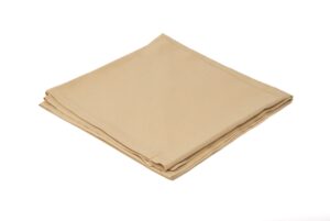 TOALHA QUADR BEGE GORG C/ EMENDA