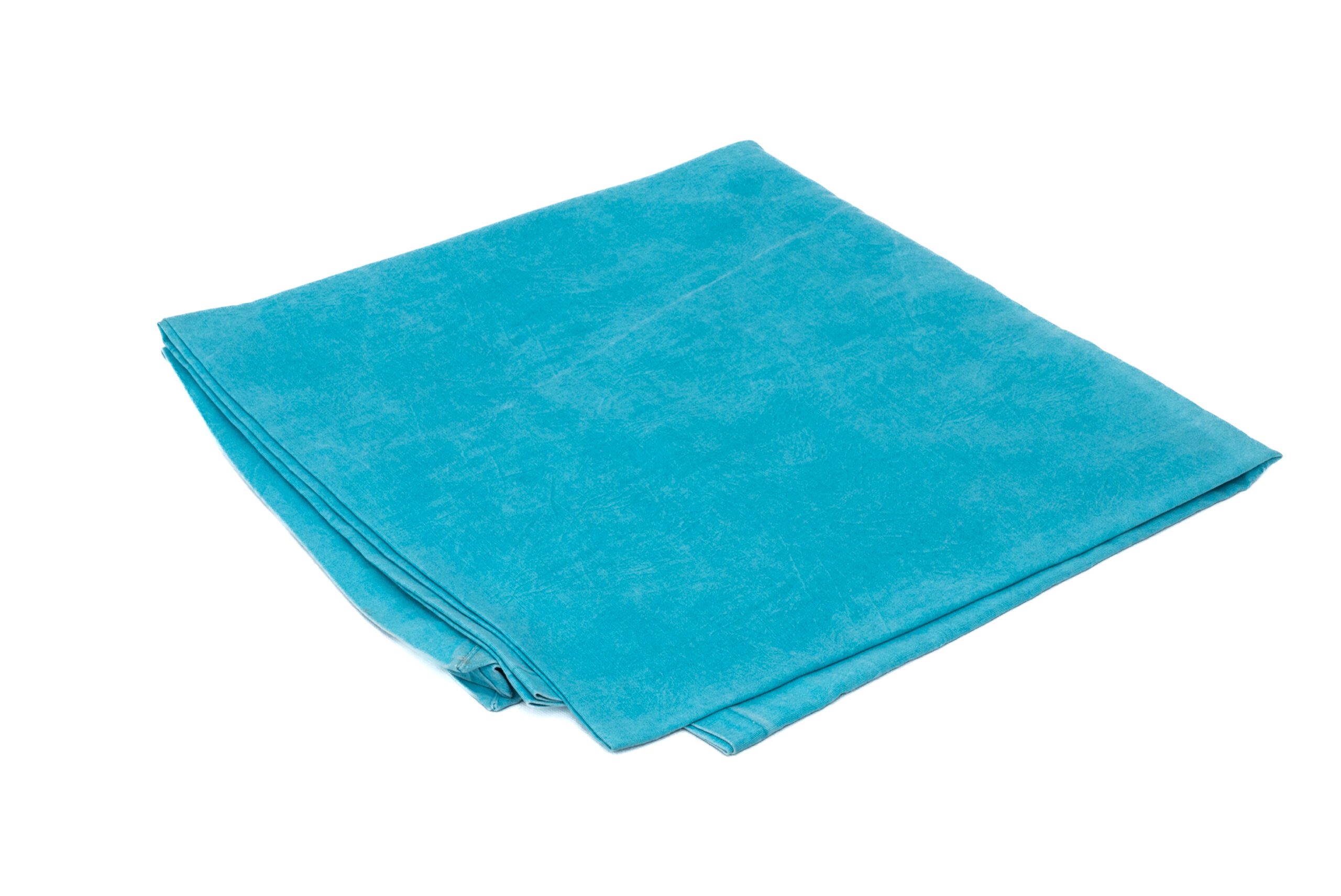 TOALHA QUADR STONES TURQUESA 1