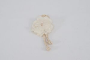 ARGOLA GUARDANAPO FLOR CRU