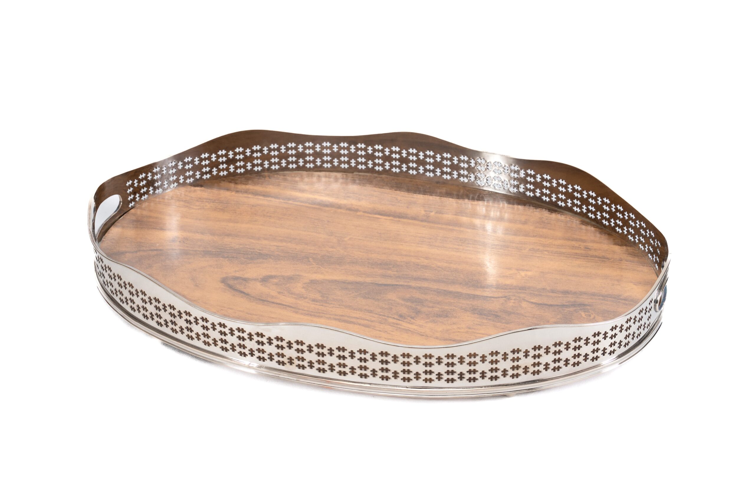 PRATA - BANDEJA OVAL BAR TERESA