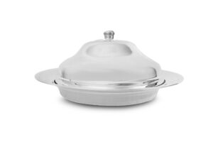 ABAFADOR REDONDO PRATA C/ TAMPA