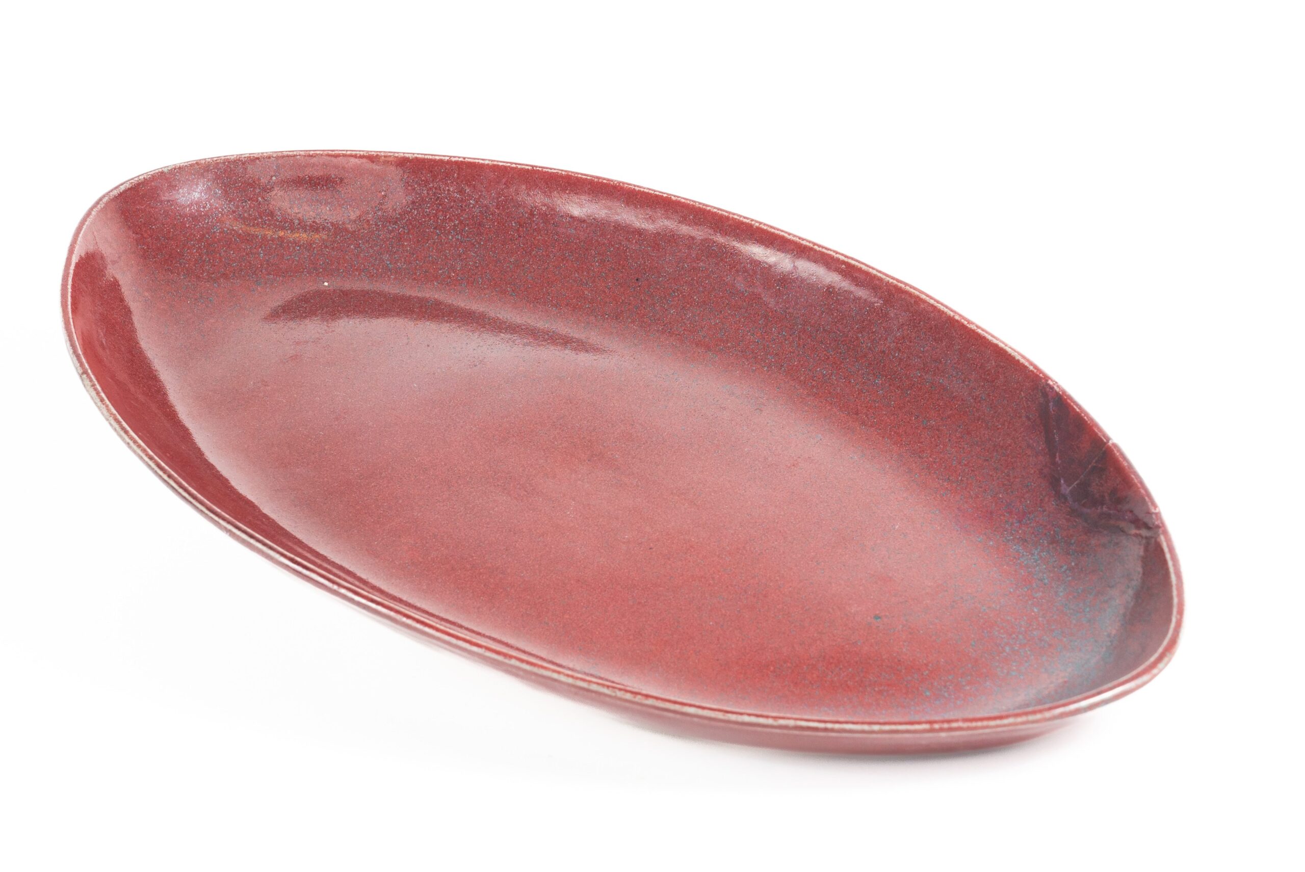 NELISE - OVAL VERMELHA MED