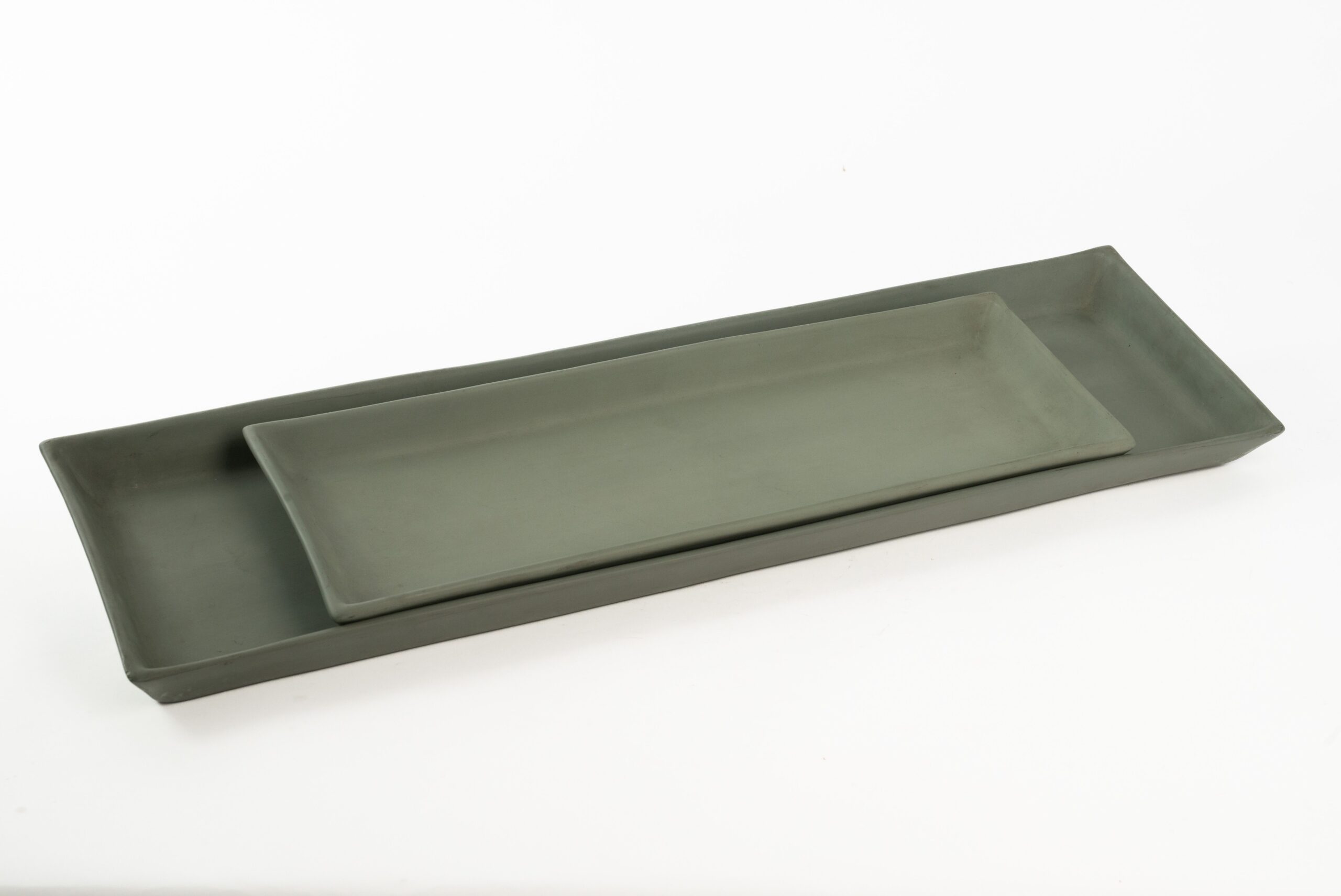FLINTS - TRAVESSA RETANG GDE MATCHA 68X17CM