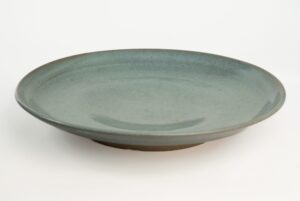 SALADEIRA RASA AZUL CLARO 41CM