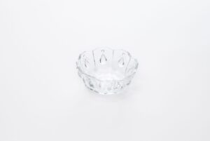 7 TAÇA COUVERT CRISTAL COLMÉIA