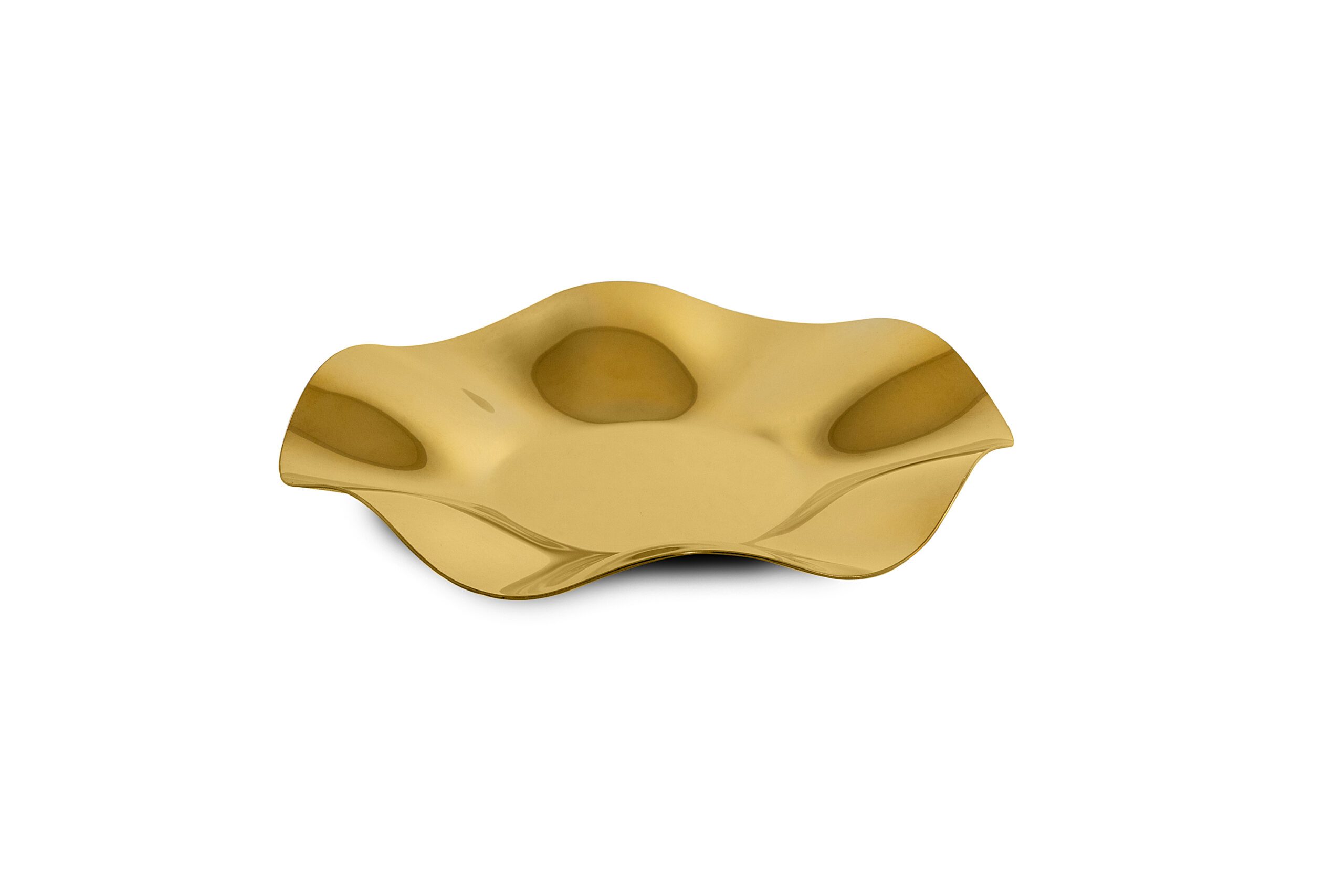 DOURADO - PRATO FLOR 23CM