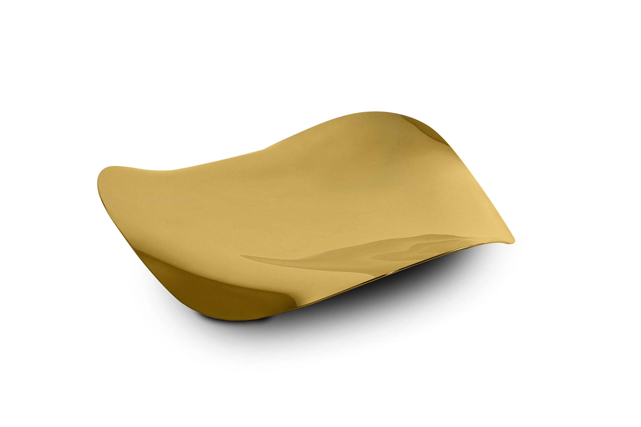 DOURADO - BANDEJA ONDULADA 36CM