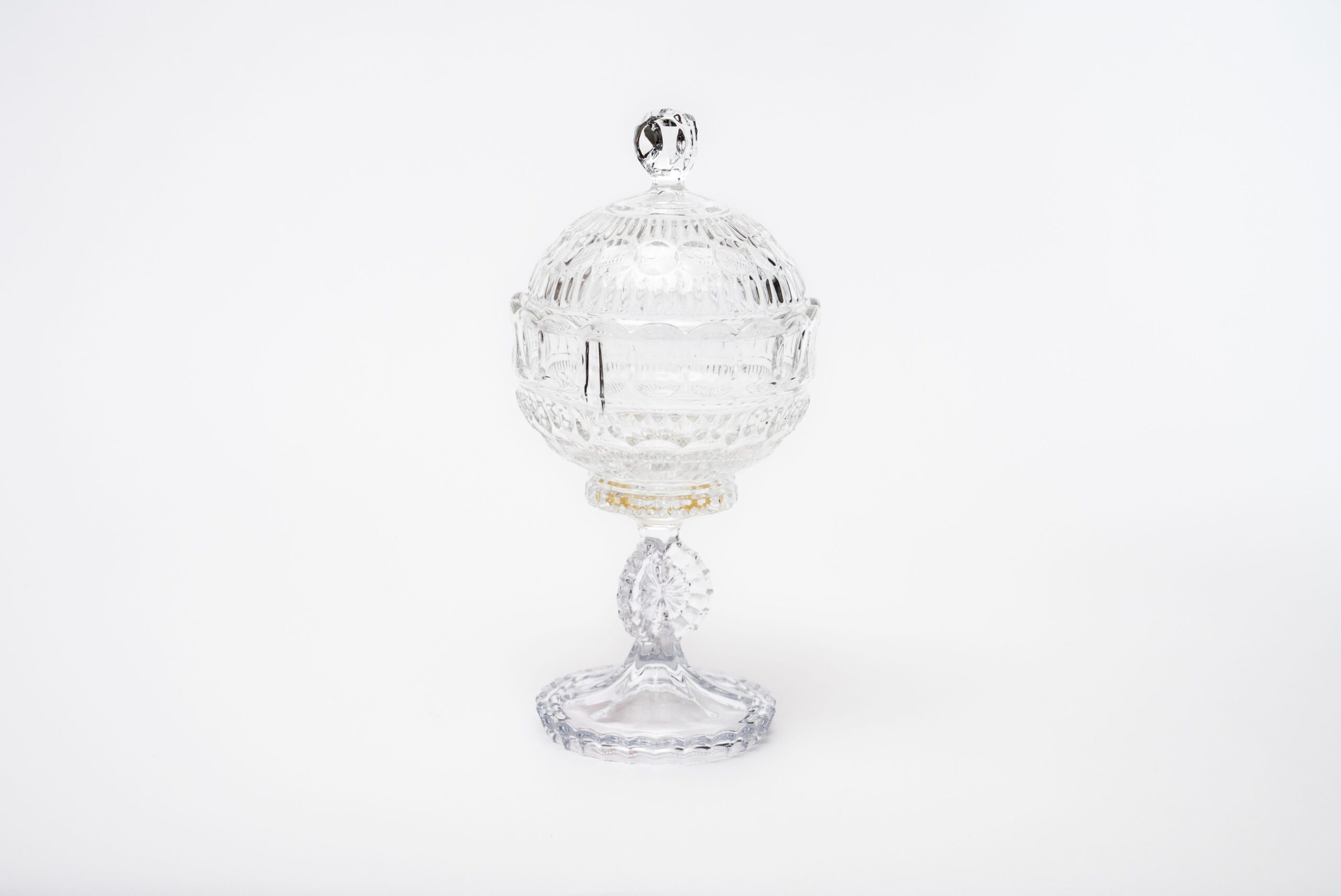 VIDRO - COMPOTEIRA PAVÃO