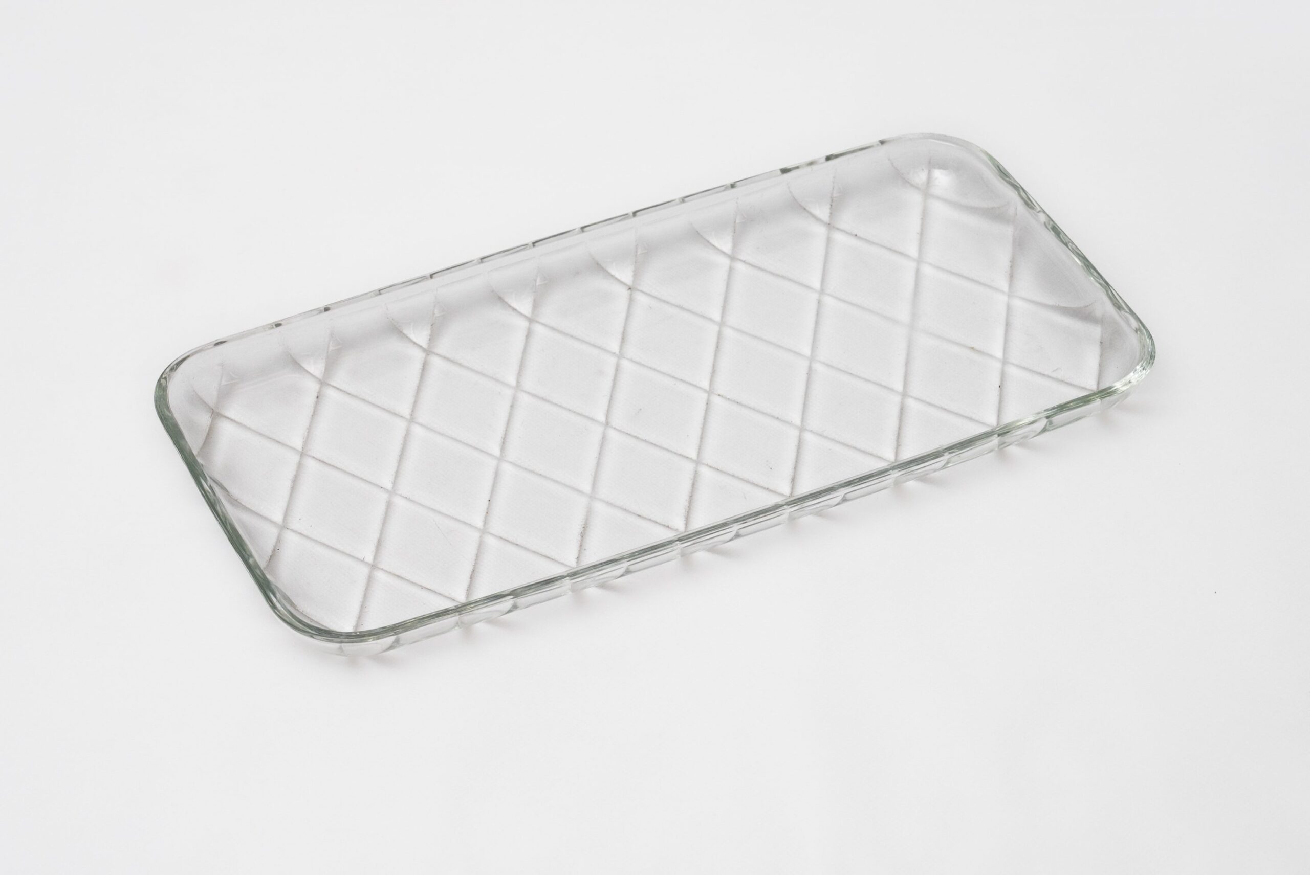 VIDRO - PRATO RETANGULAR 36X20