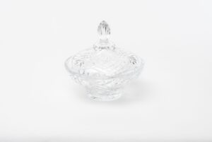 VIDRO - COMPOTEIRA ORQUIDEA 18