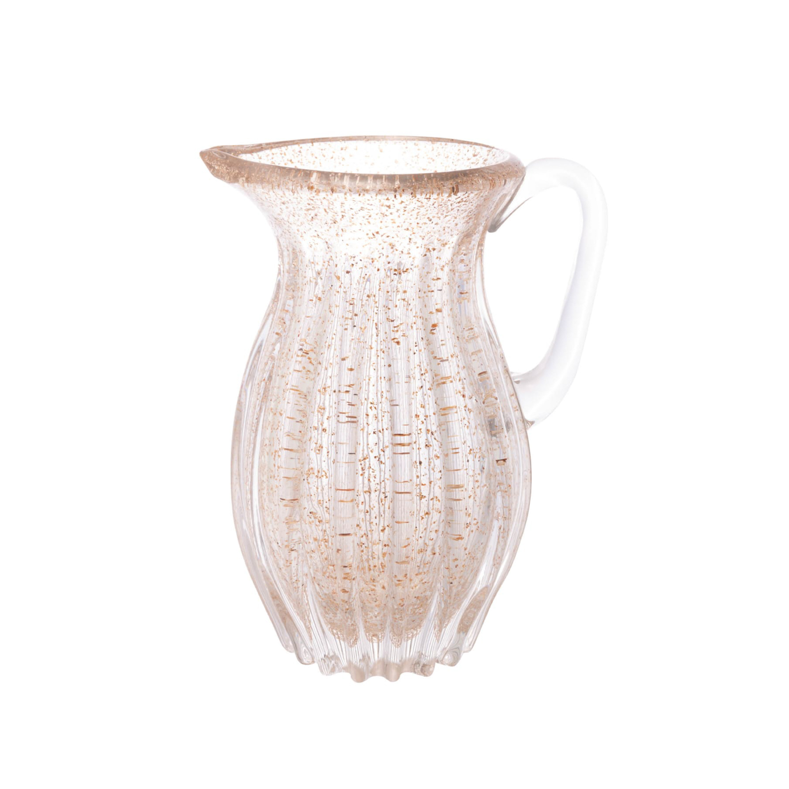 MURANO - JARRA TRANSP. C/ OURO 1,4ML