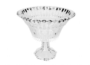 FRUTEIRA CRISTAL DIAMANTE COM PÉ B22 H23