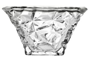 BOMBONIERE CRISTAL MINI QUADRADA S/ PÉ