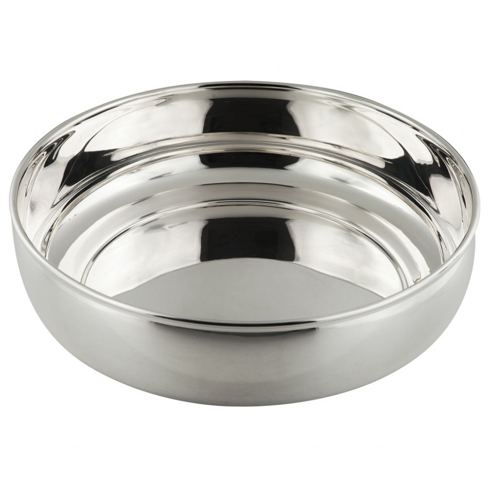 TRAVESSA PRATA REDONDA FUNDA B36 H10CM