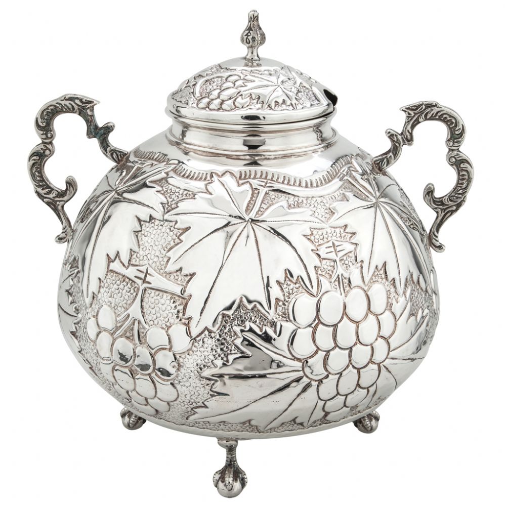 PONCHEIRA PRATA ANTIGA FECHADA