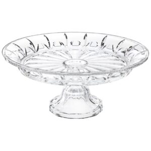 PRATO CRISTAL LIS C/ PÉ 40 CM