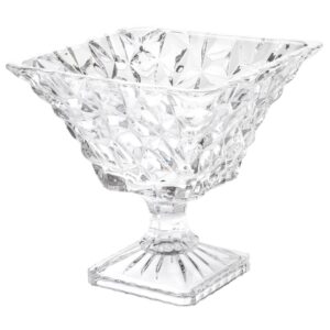 BOMBONIERE CRISTAL DYAN QUADRADA B23 H23CM