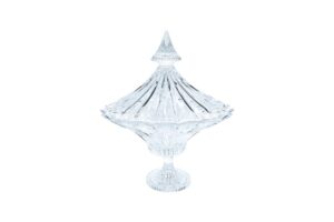 BOMBONIERE CRISTAL DIAMANTE C/ PÉ