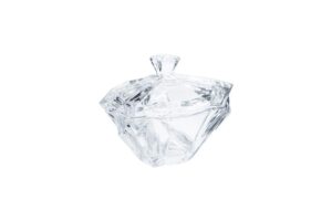 BOMBONIERE CRISTAL FACETADA