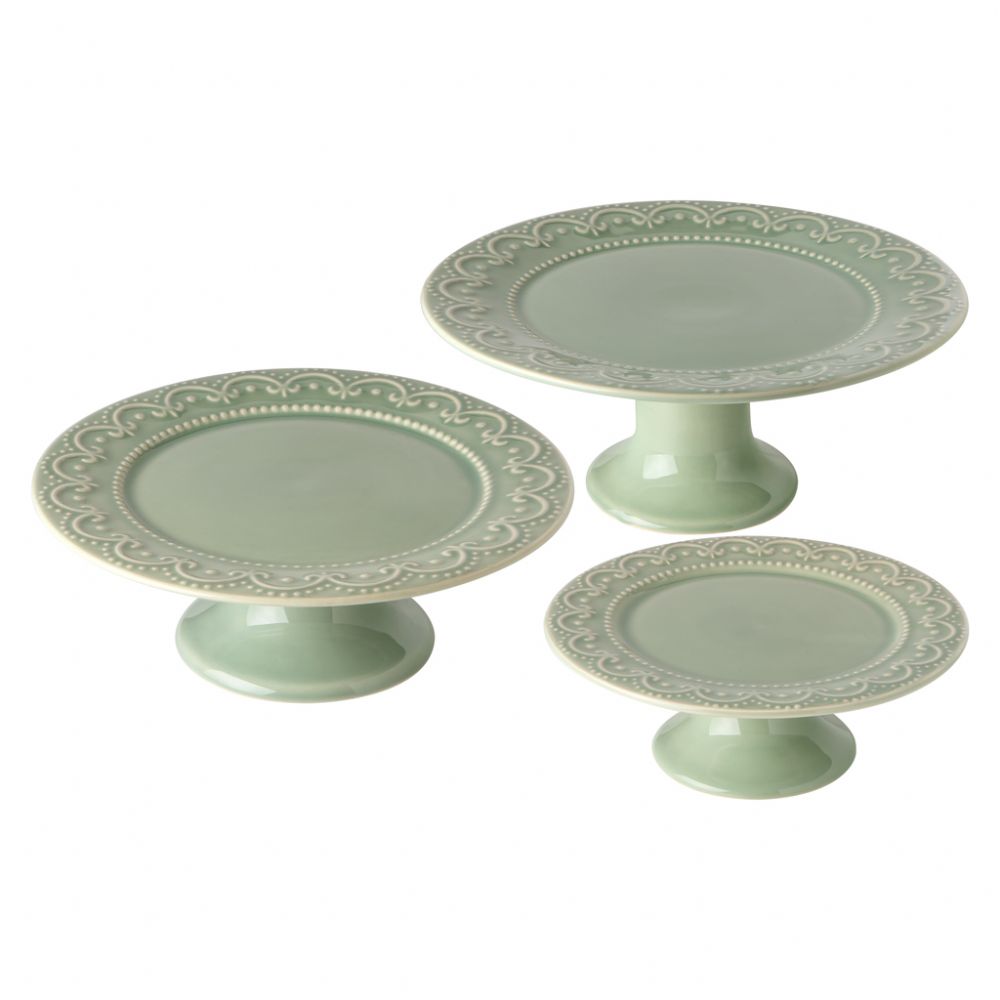 PRATO C/ PÉ VERDE RELEVO GRANDE
