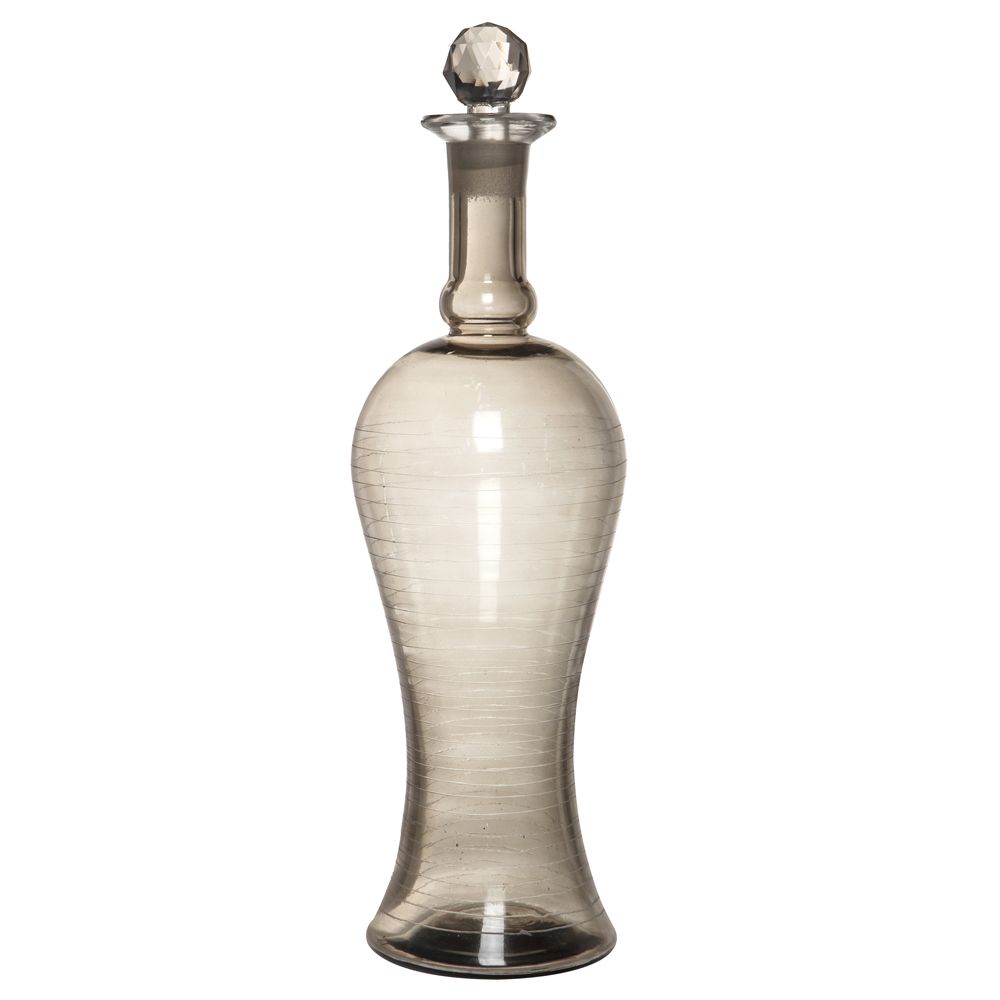 GARRAFA VIDRO FRISADA