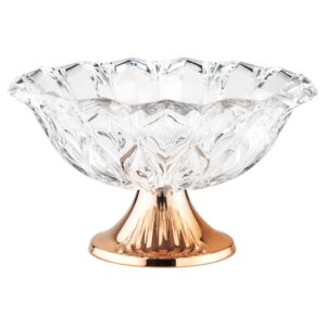 FRUTEIRA BIA GRANDE C/ PÉ COBRE 34X20CM