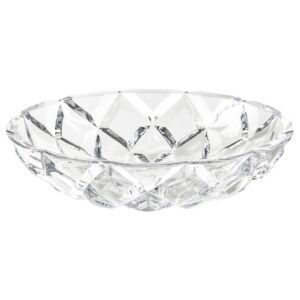 SALADEIRA CRISTAL RED. MEL S/ PÉ 32CM