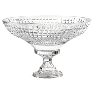 SALADEIRA CRISTAL RED. LETICIA C/ PÉ 35CM