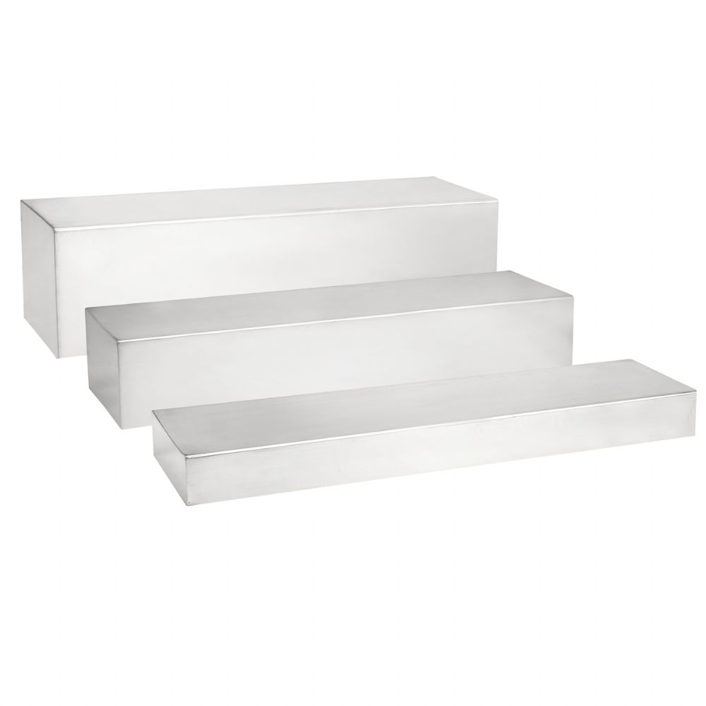 CALHA PRATA MÉDIA 80 X15CM - H10CM