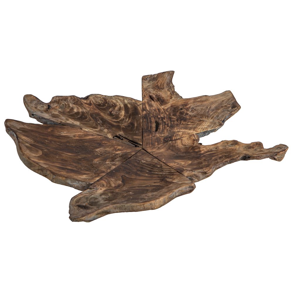 BALI - PRATO MADEIRA FOLHA 50CM