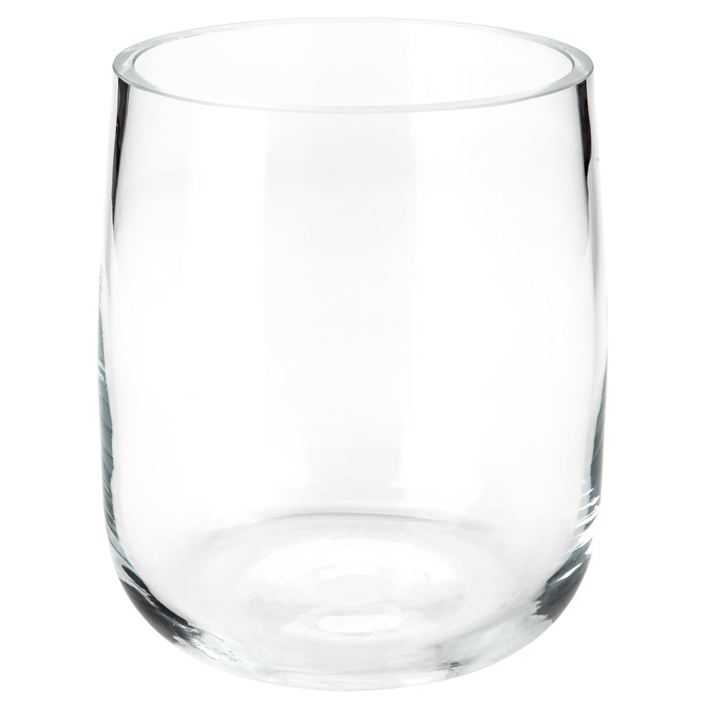 SIG - VASO VIDRO BOJUDO PEQ D15 H 16