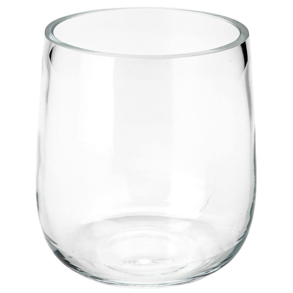 SIG - VASO VIDRO BOJUDO MEDIO D18 H20