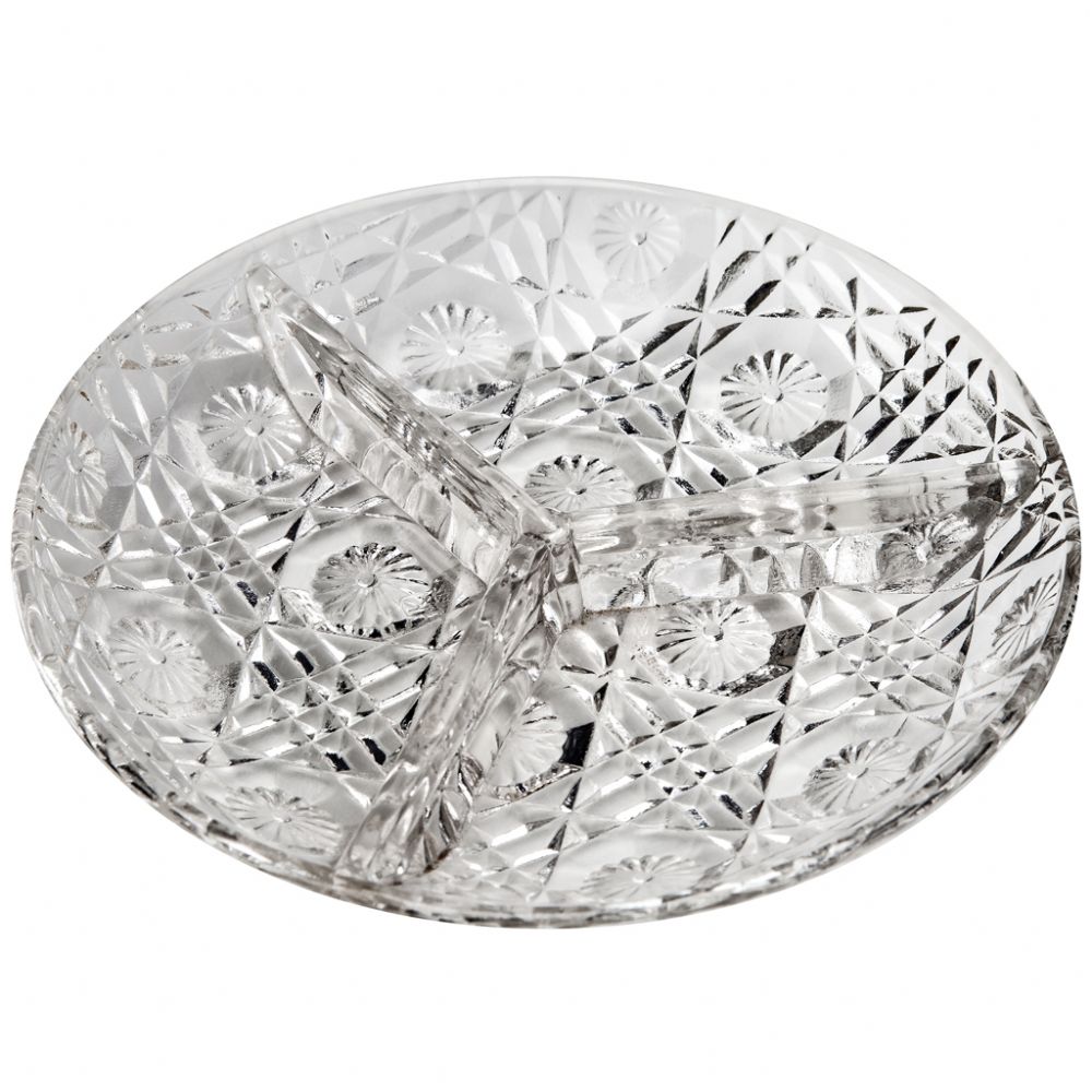 PRATO VIDRO 3 DIVISÕES